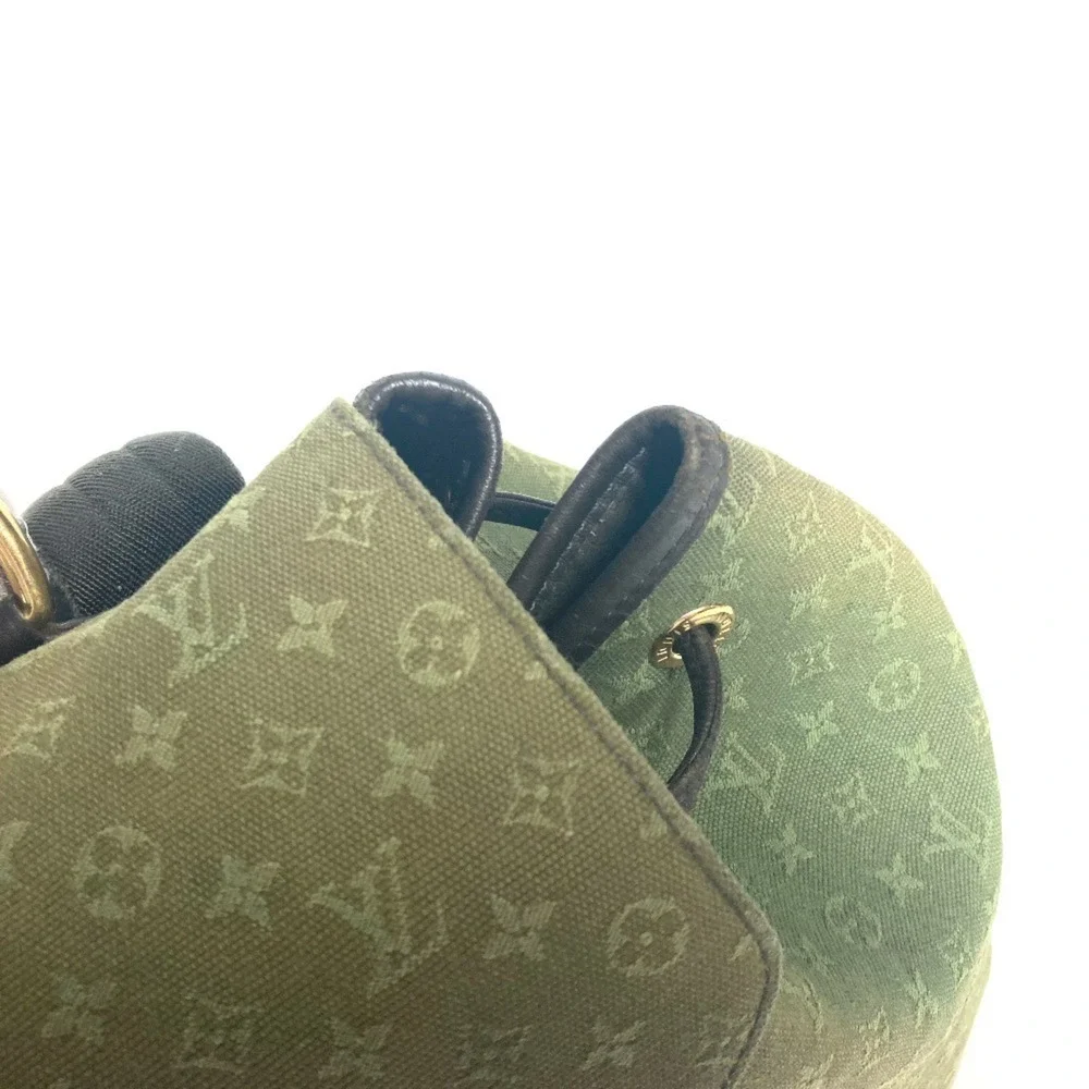 LOUIS VUITTON Brown Monogram Canvas Backpack